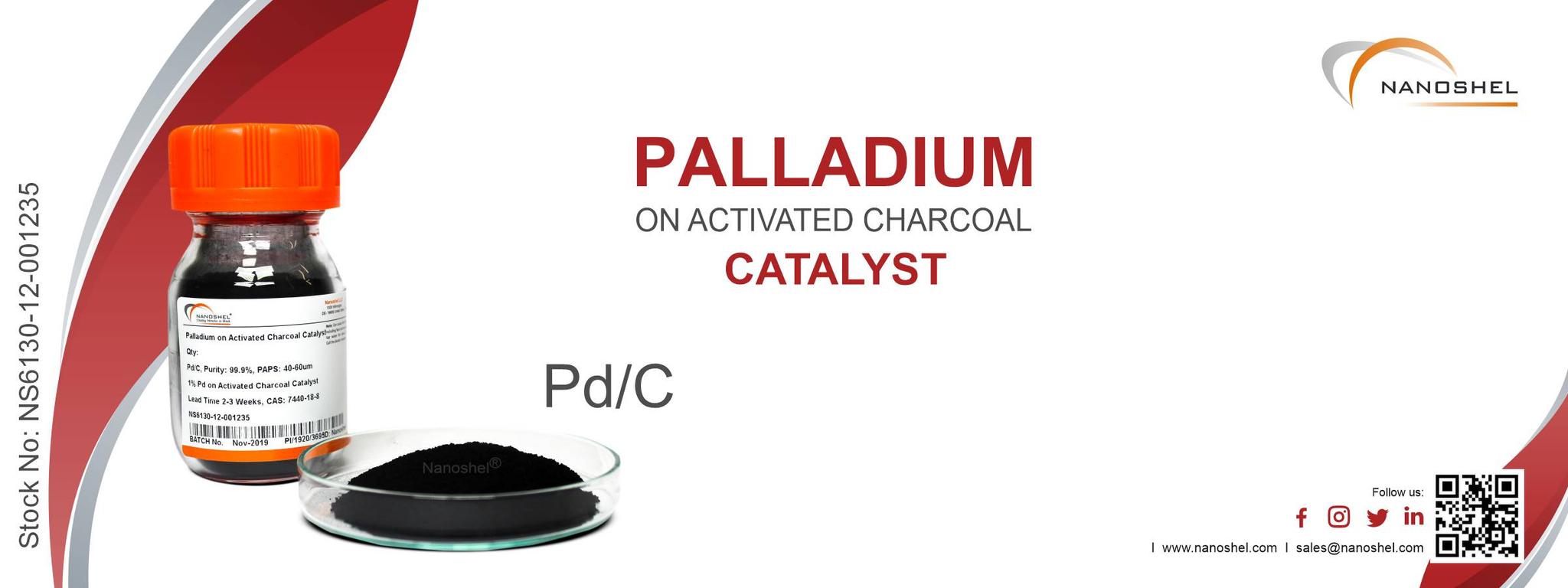 Palladium on Activated Charcoal Catalyst Less Price Fast Delivery